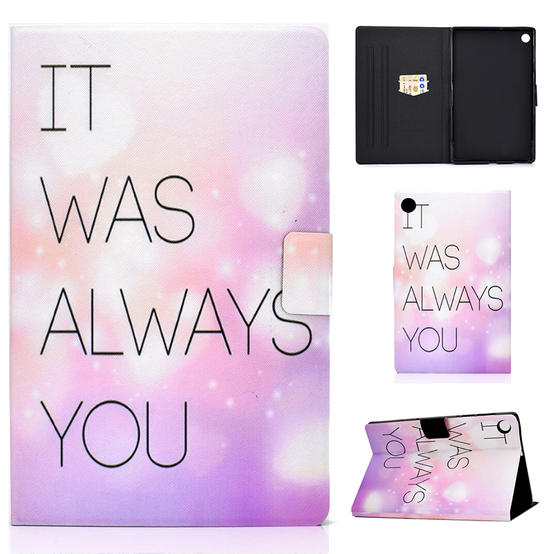 เคส Huawei MatePad T8 8 นิ้ว #เคสฝาพับพิมพ์ลายหนัง PU พร้อมที่เก็บการ์ด Pattern Printing PU Leather Tablet Stand Case with Card Storage