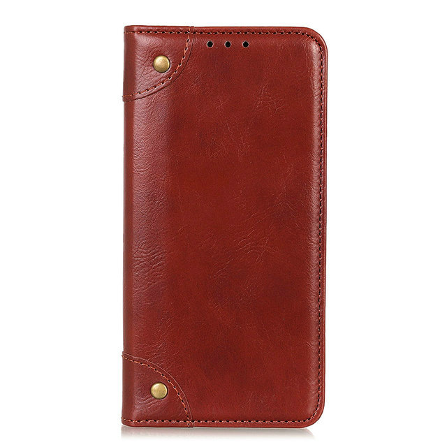 Case Samsung Galaxy A11 #เคสฝาพับหนังแยกผิวหนังม้าดูดซับอัตโนมัติ Crazy Horse Auto-absorbed Split Leather Wallet