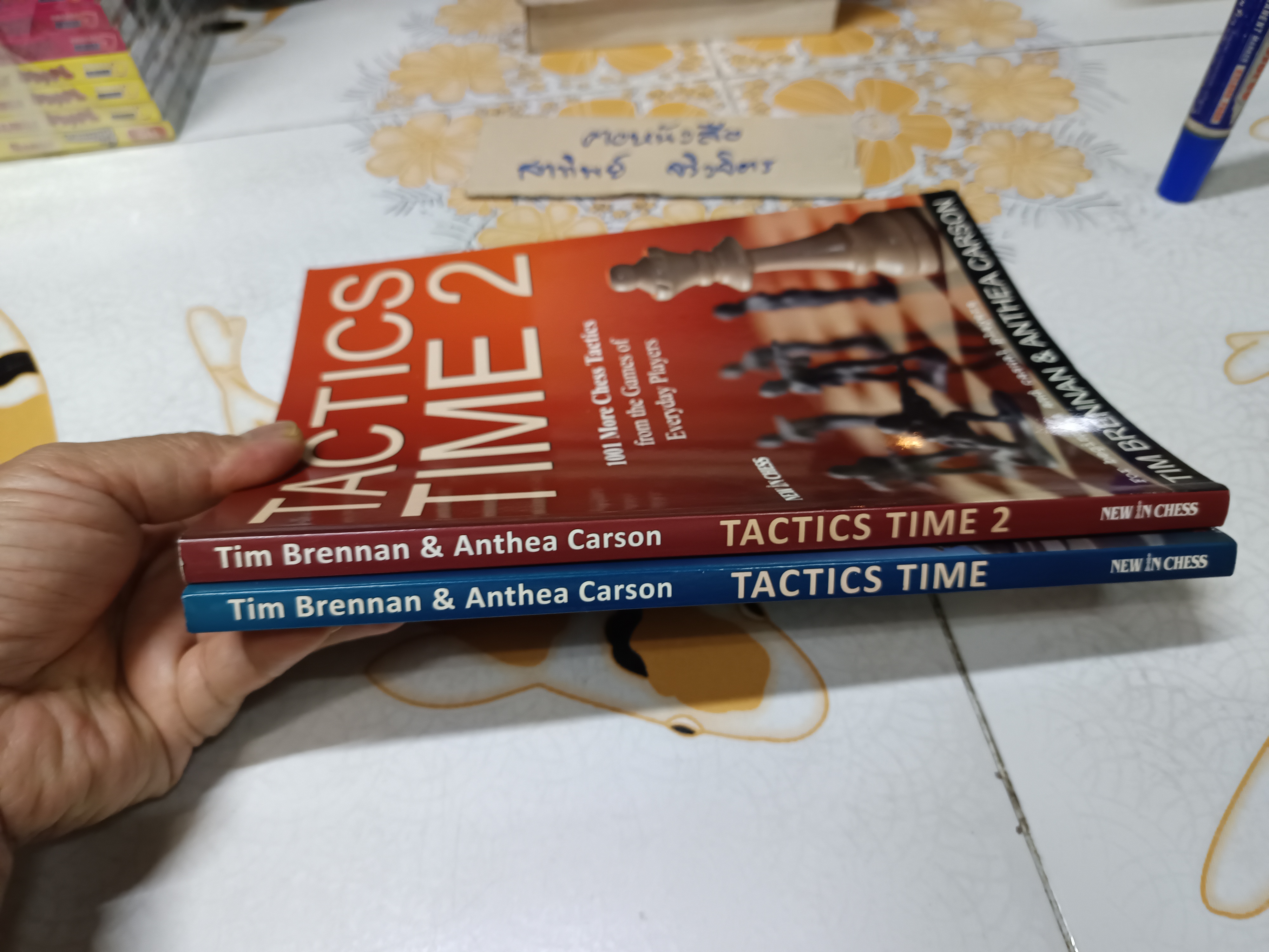 (ขายรวม 2 เล่ม) Tactics Time 1 - 2 by Tim Brennan & Anthea Carson