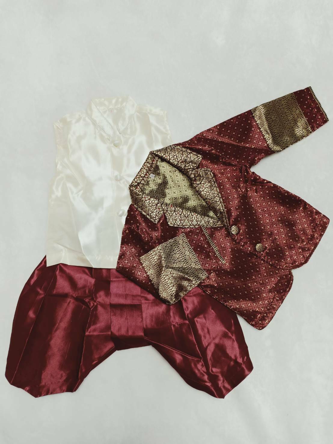 ชุดไทยเด็กชาย งานประณีต