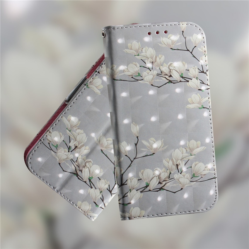 Case Samsung Galaxy A7 (2018) #เคสฝาพับแบบกระเป๋าสตางค์ Pattern Printing Wallet Stand