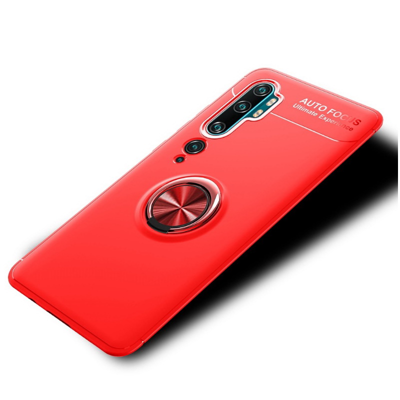 Case Xiaomi Mi Note 10 Pro #เคสฝาหลัง TPU นิ่มมีแหวนสวมนิ้ว Finger Ring Kickstand