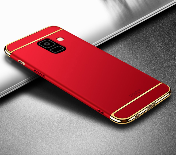 เคส Samsung Galaxy A8+ (2018) #เคสฝาหลัง MOFI Guard Series แบบถอดได้ 3-in-1 พลาสติกชุบแข็ง