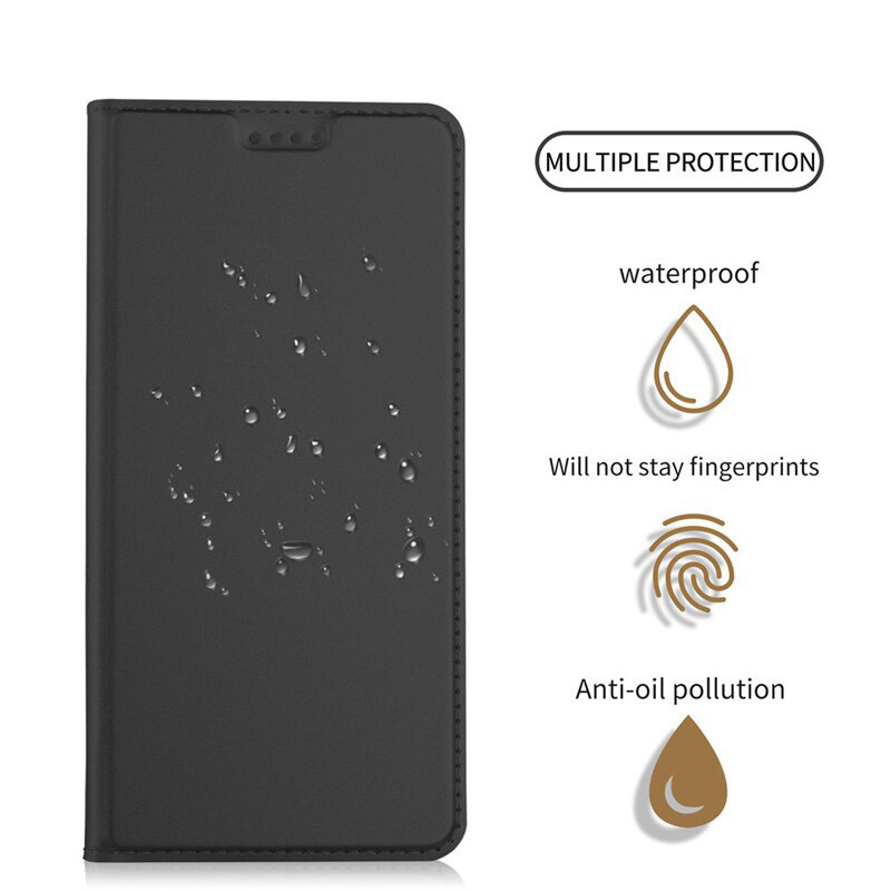 Case Samsung Galaxy Note 20 / Note 20 5G #เคสฝาพับหนัง PU Magnetic Adsorption Stand Leather Card Holder