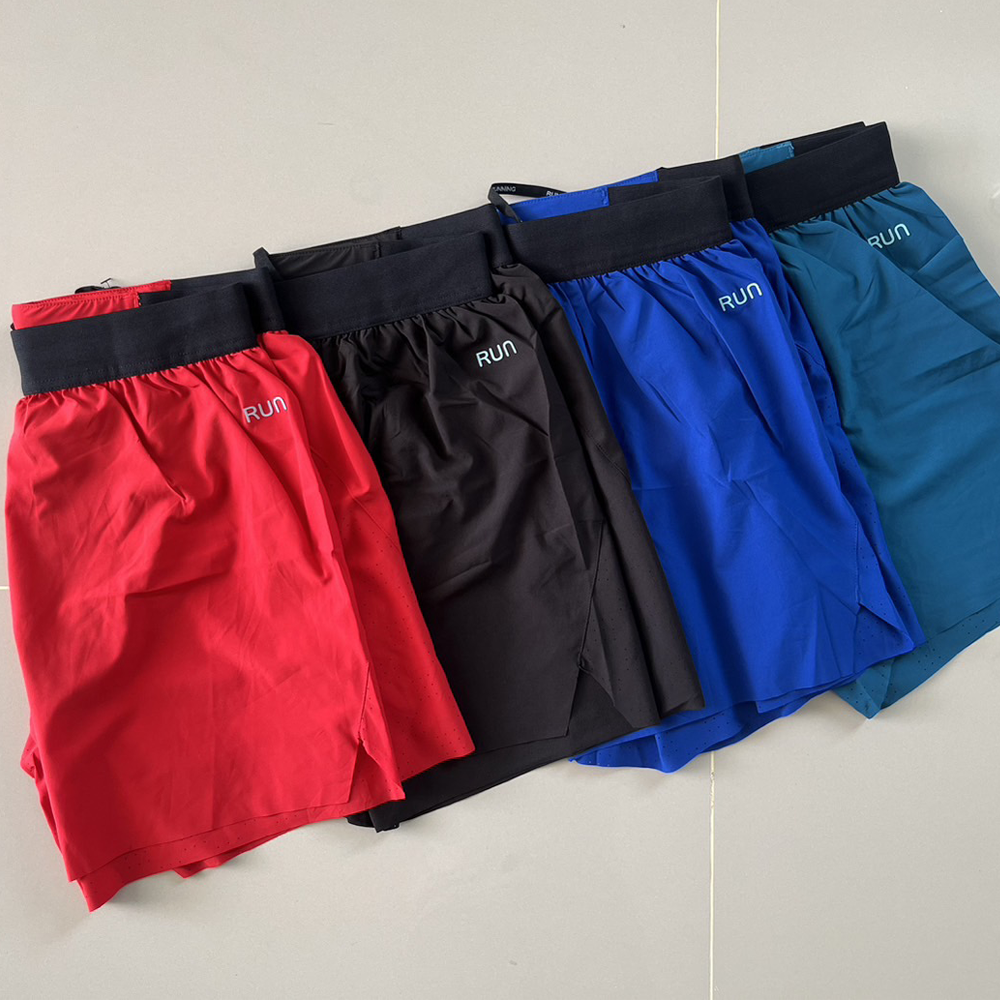 กางเกงวิ่ง 5" สำหรับวิ่งมาราธอน ออกกำลังกายผ้าน้ำหนักเบา ระบายอากาศดีแห้งไว (F45)