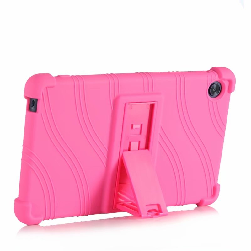 เคส Huawei MatePad T8 8 นิ้ว #เคสฝาหลังซิลิโคนนิ่มมีขาตั้ง Soft Silicone Case Back Cover with Stand