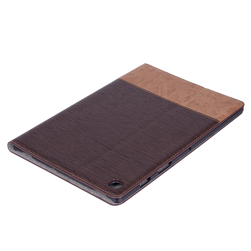 Case Huawei MediaPad M3 8.4 นิ้ว #เคสฝาพับกระเป๋าสตางค์หนัง PU สมาร์ท 2 สี Bi-color Smart Stripe Leather Wallet