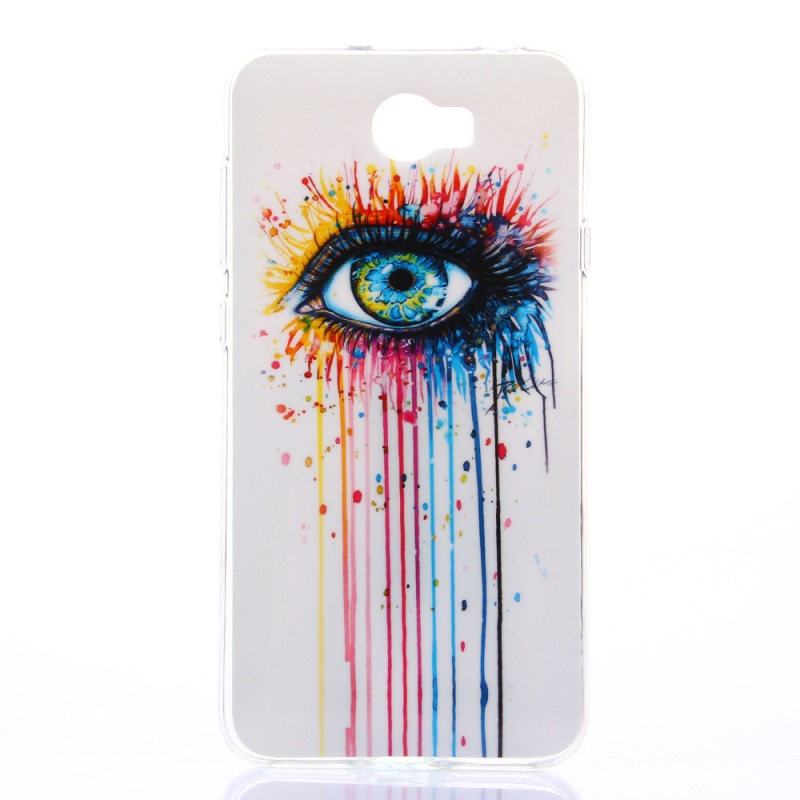 Case Huawei Y5II/Y5 เคสฝาหลัง TPU พิมพ์ลายรูปแบบที่ทันสมัย