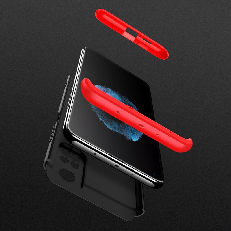 Case Xiaomi Mi 10T Pro #เคสฝาหลังพลาสติกแข็ง Detachable All-wrapped Matte แยกชิ้นได้