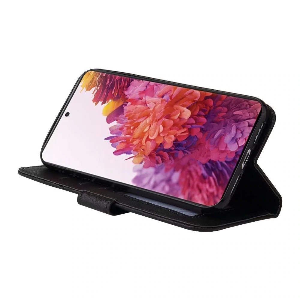 Case Samsung Galaxy S21 Ultra 5G #เคสฝาพับแบบกระเป๋าสตางค์หนัง PU มีช่องเก็บบัตร