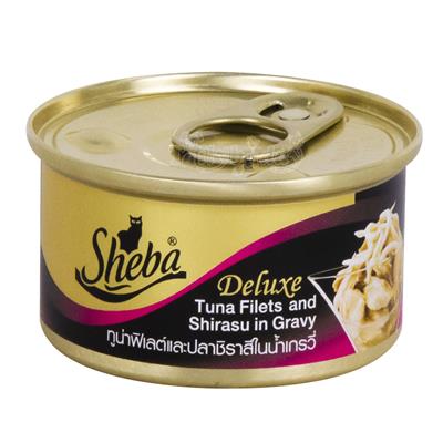 Sheba ชีบา เปียกกระป๋องทูน่าชิราสึ