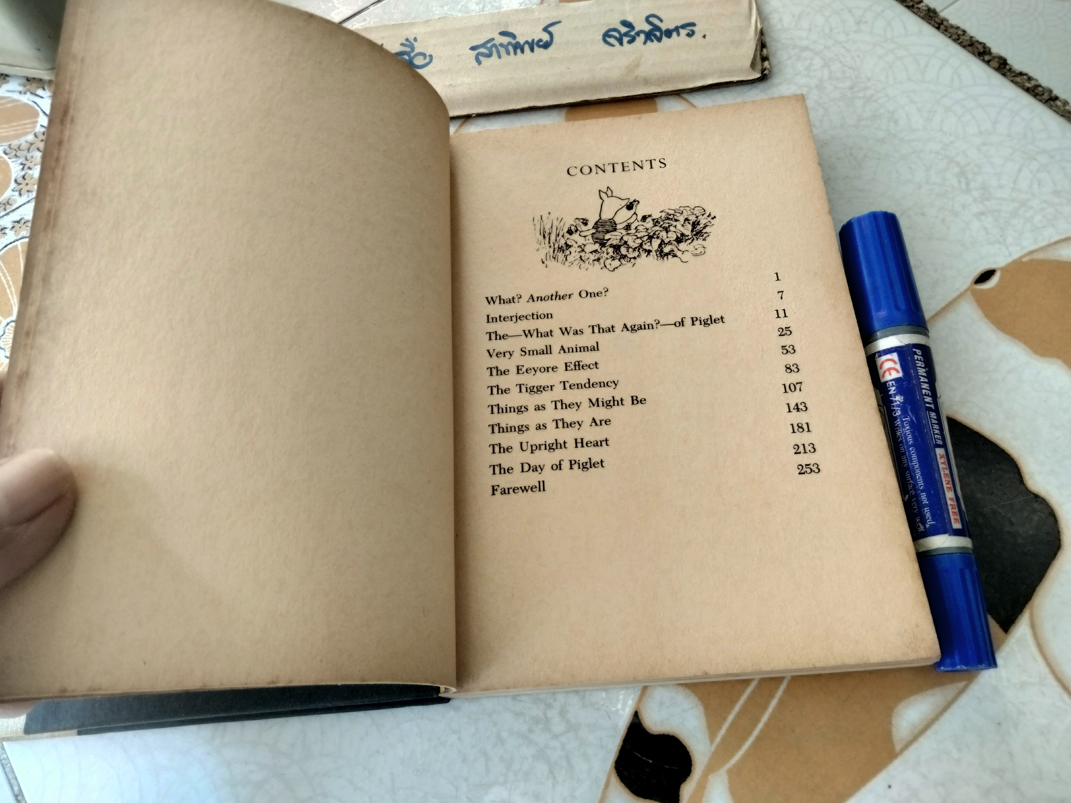 The Tao of Pooh (ปกแข็ง - ไม่มีใบหุ้มปก) + The Te of Piglet (ปกอ่อน) ขายรวม 2 เล่ม / Benjamin Hoff **สินค้าหมด**