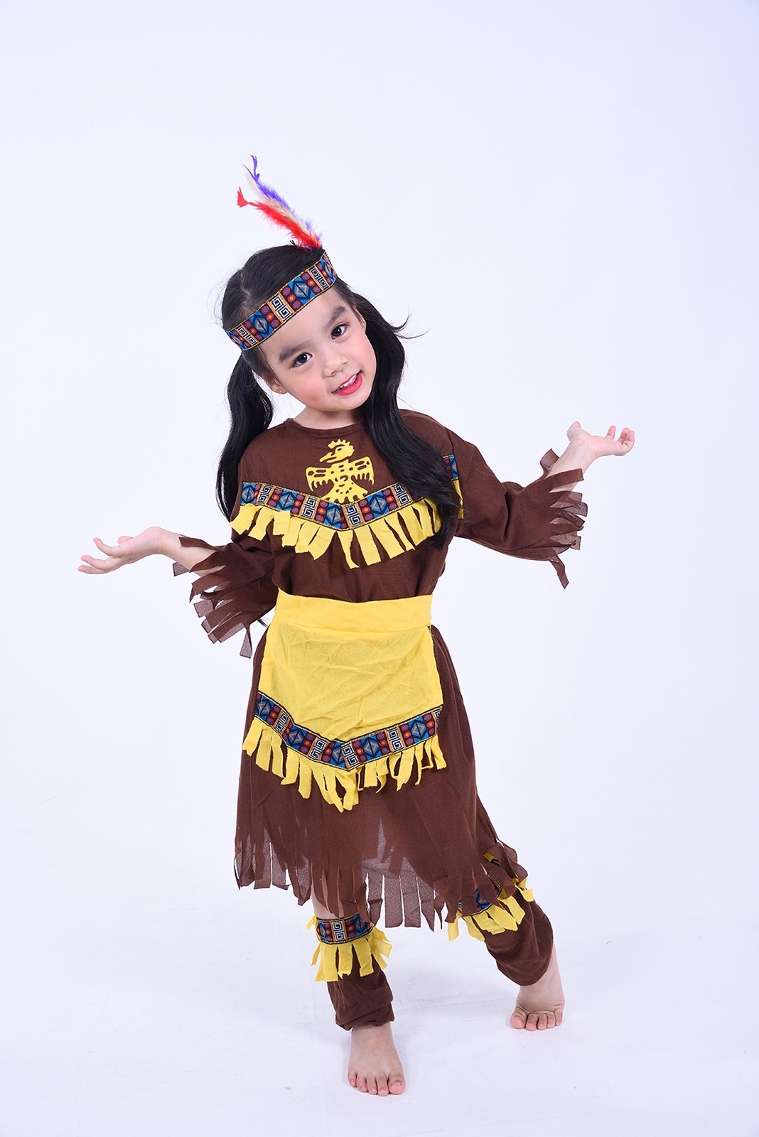 ชุดแฟนซีเด็กหญิง Indiana Girl