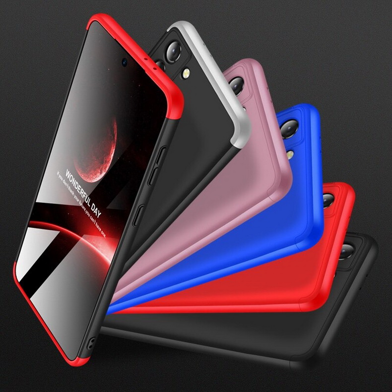 เคส Samsung Galaxy S22 5G #เคสฝาหลังพลาสติกแข็ง Detachable All-wrapped Matte แยกชิ้นได้