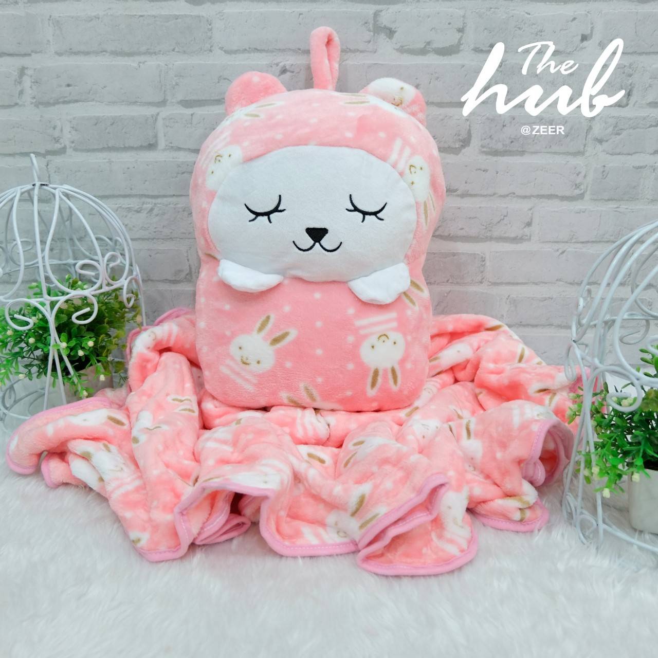 หมอนผ้าห่ม น่ารักมุ้งมิ้ง