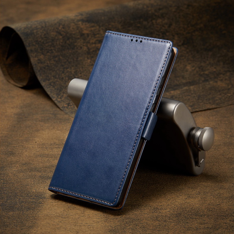 เคส Samsung Galaxy Note 10 #เคสฝาพับหนัง PU สไตล์กระเป๋าสตางค์พร้อมช่องใส่การ์ด Luxury Flip Stand Card Phone Leather Wallet Cover Casing สำเนา