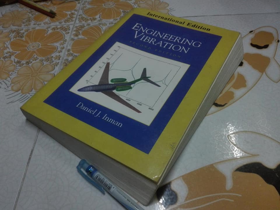 ENGINEERING VIBRATION by Daniel J. Inman (2nd Edition) - TEXT BOOK **สินค้าหมด**
