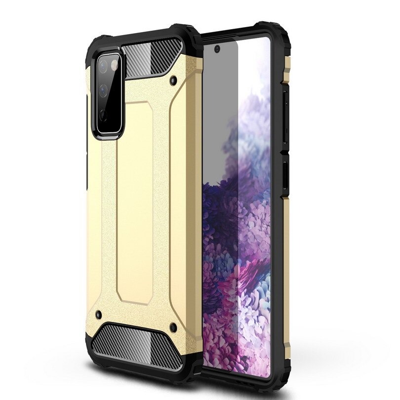 เคส Samsung Galaxy Note 20 / Note 20 5G #เคสฝาหลังเกราะป้องกัน ไฮบริด พลาสติก+TPU Heavy Duty Rugged Hybrid