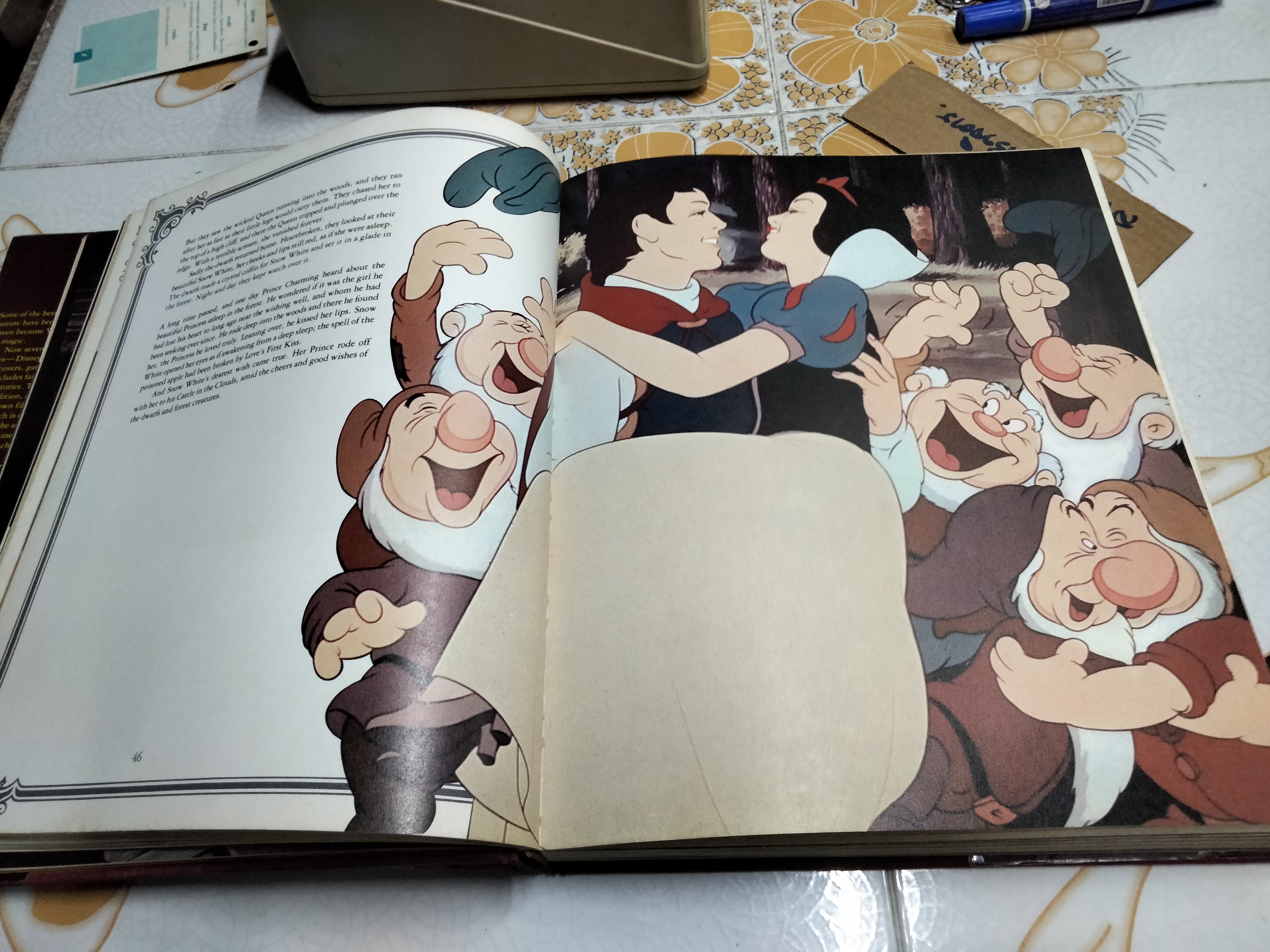 WALT DISNEY'S TREASURY OF CHILDREN'S CLASSICS พิมพ์ปี ค.ศ.1979 , vintage