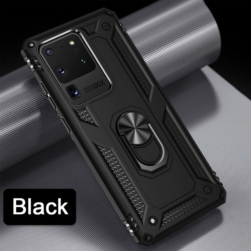 Case Samsung Galaxy S20 Ultra / S20 Ultra 5G #เคสฝาหลัง Hybrid TPU+PC มีแหวนสวมนิ้ว
