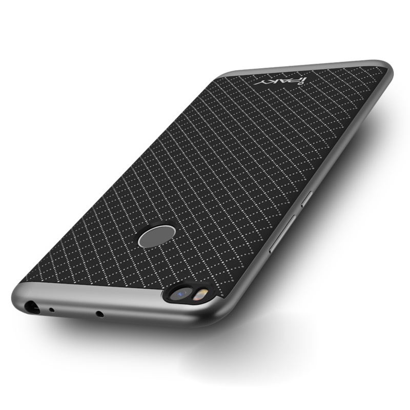 เคส Xiaomi Mi Max 2 #เคสฝาหลังกันกระแทก IPAKY ไฮบริด TPU+PC คุณภาพดี