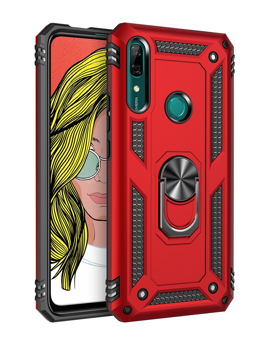 เคส Huawei Y9 Prime 2019 #เคสฝาหลัง Hybrid TPU+PC มีแหวนสวมนิ้ว