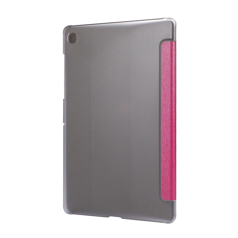 Case Samsung Galaxy Tab S5e SM-T720 SM-T725 #เคสฝาพับหนัง PU พับสามพับ Silk Texture Leather Stand Case