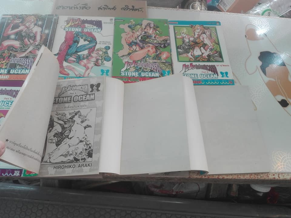 JoJo ล่าข้ามศตวรรษ ภาค 6 - STONE OCEAN (ภาคนี้ 17 เล่มจบ) แต่มีแค่ 16 เล่ม ขาดเล่มจบ (เล่มที่ 17)**สินค้าหมด**