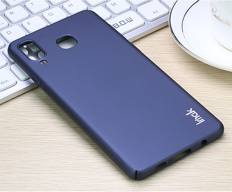 Case Samsung Galaxy A8 Star #เคสฝาหลังพลาสติกแข็ง IMAK Jazz Skin Feel Hard Shell + ฟิล์มป้องกันหน้าจอ
