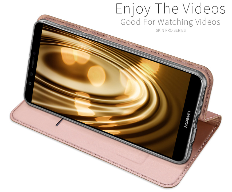 Case Huawei Y9 (2018) #เคสฝาพับ DUX DUCIS Skin Pro Series คุณภาพดี