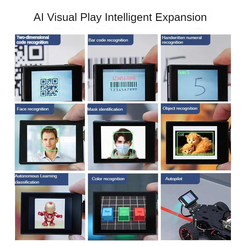 Vision Recognition โมดูล AI กล้องอัจฉริยะ Python Development Board