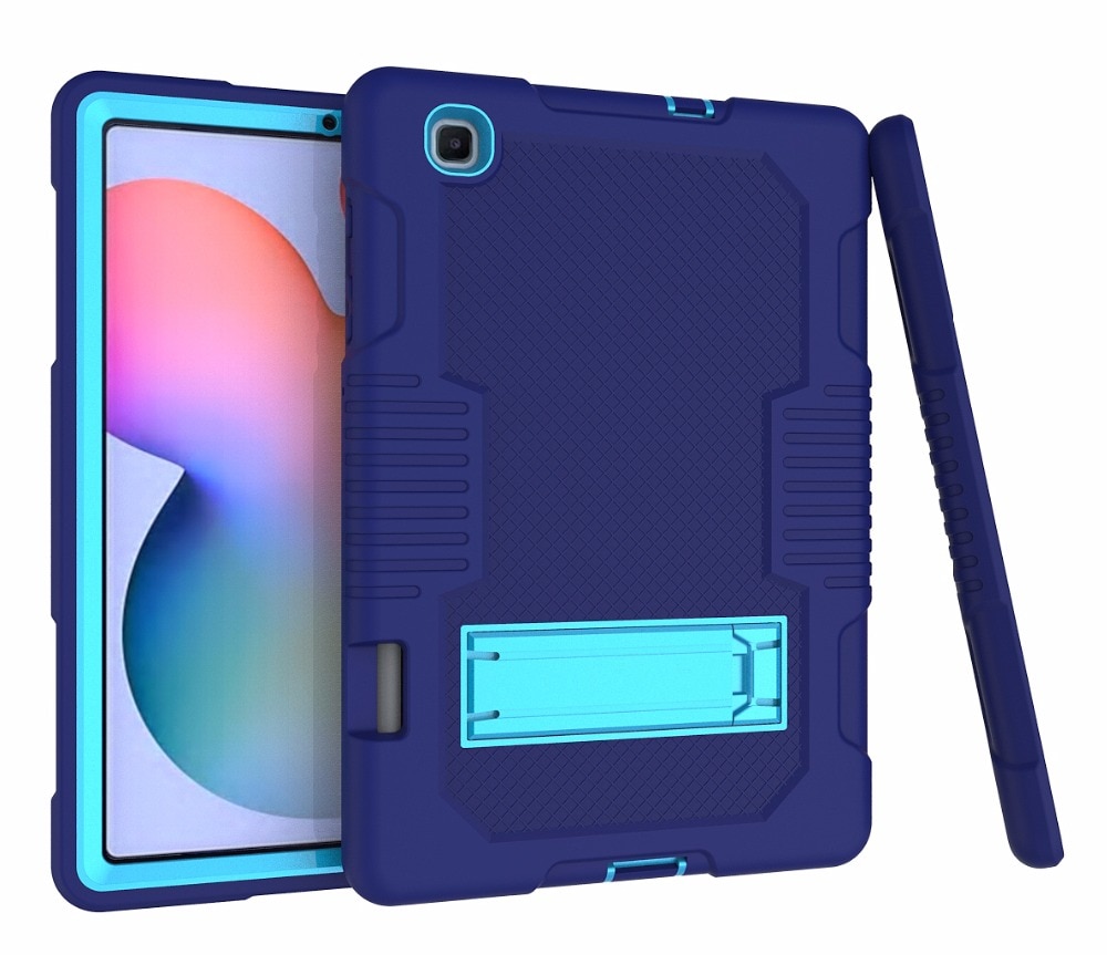 Case Samsung Galaxy Tab S6 Lite 10.4 SM-P610 SM-P615 SM-P617 #เคสฝาหลังกันกระแทก Full Protection Case 3 in 1 Bracket S-pen Slot