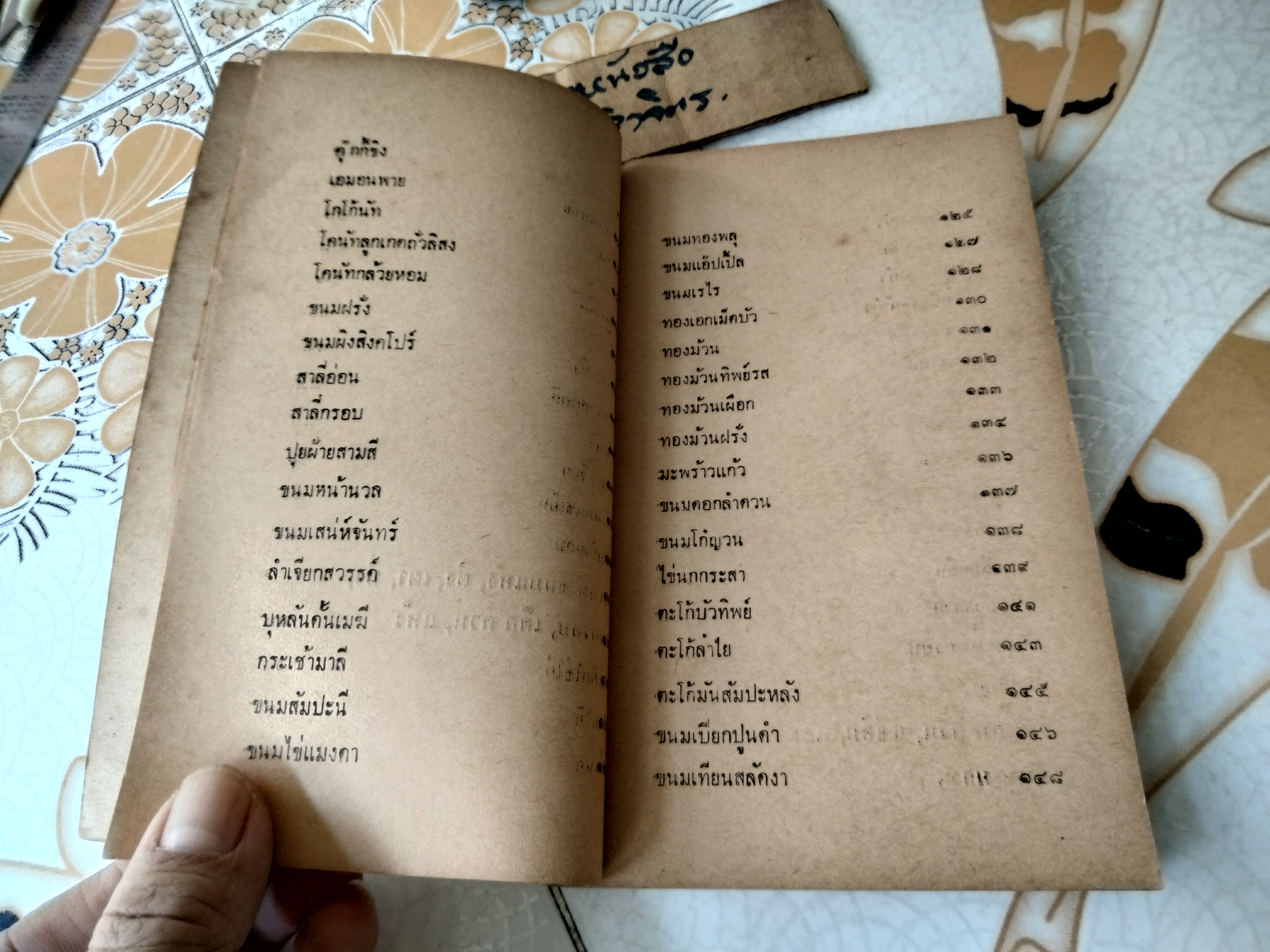 อาหารประเภทของหวาน รวบรวมโดย ประเสริฐ ประภาตะนันทน์ , รัศมี มายา พิมพ์ครั้งที่ 1/2511 สำนักงานก้าวนำ **สินค้าหมด**