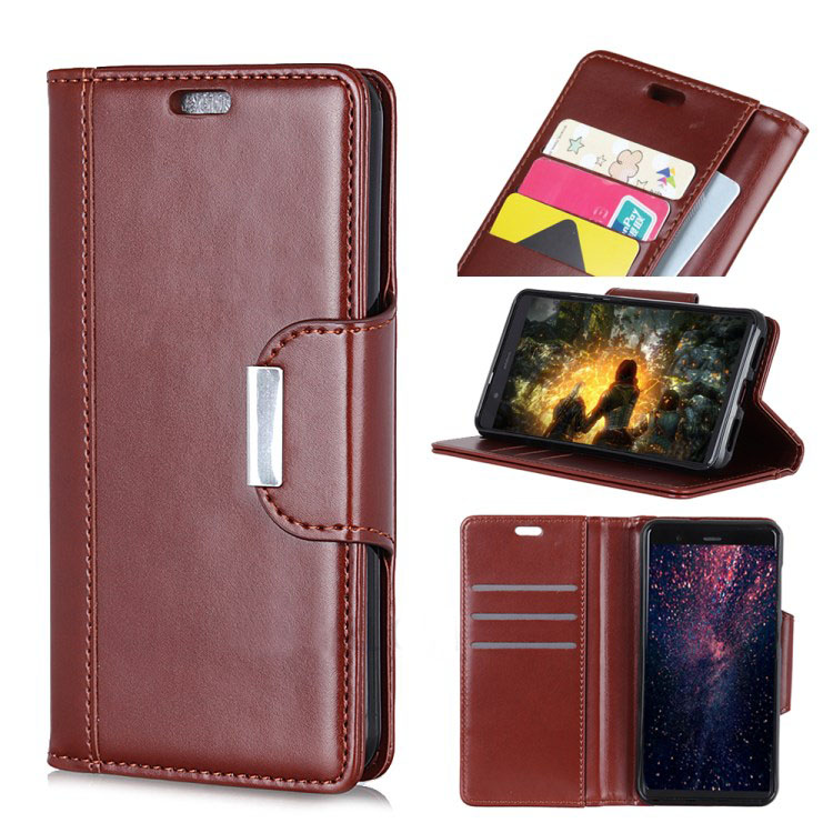 Case Nokia 9 PureView #เคสฝาพับหนัง PU แบบกระเป๋าสตางค์ Wallet Leather Stand Case