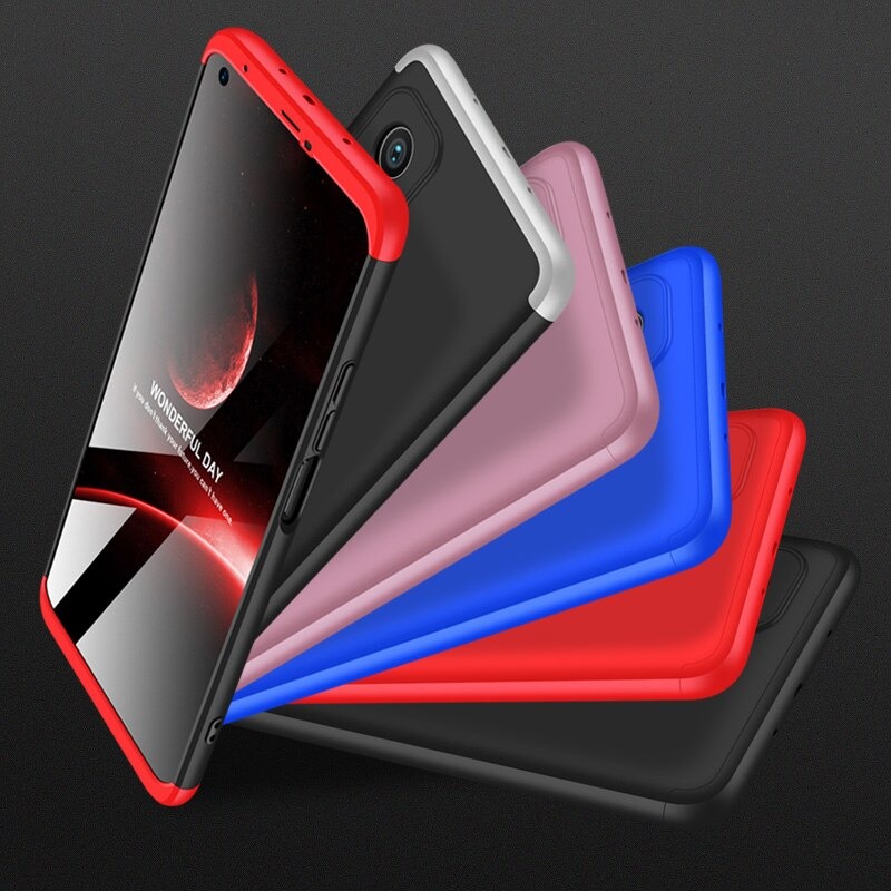 Case Xiaomi Mi 10T Pro #เคสฝาหลังพลาสติกแข็ง Detachable All-wrapped Matte แยกชิ้นได้