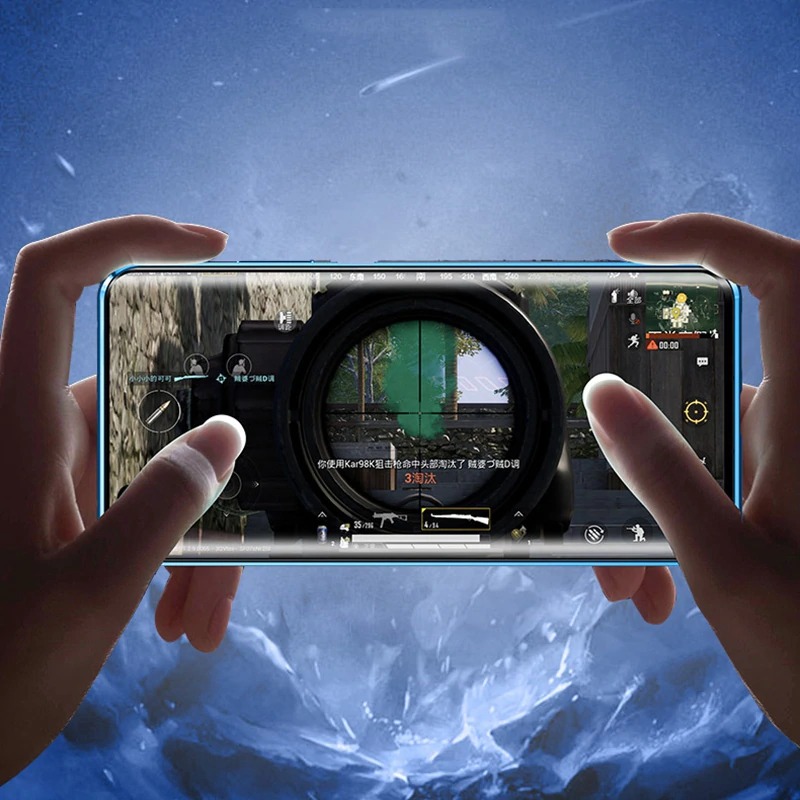 เคส OPPO A93 #เคสฝาครอบกระจกขอบโลหะดูดซับแม่เหล็ก Fully Protection Magnetic Adsorption Glass Metal Phone Protective