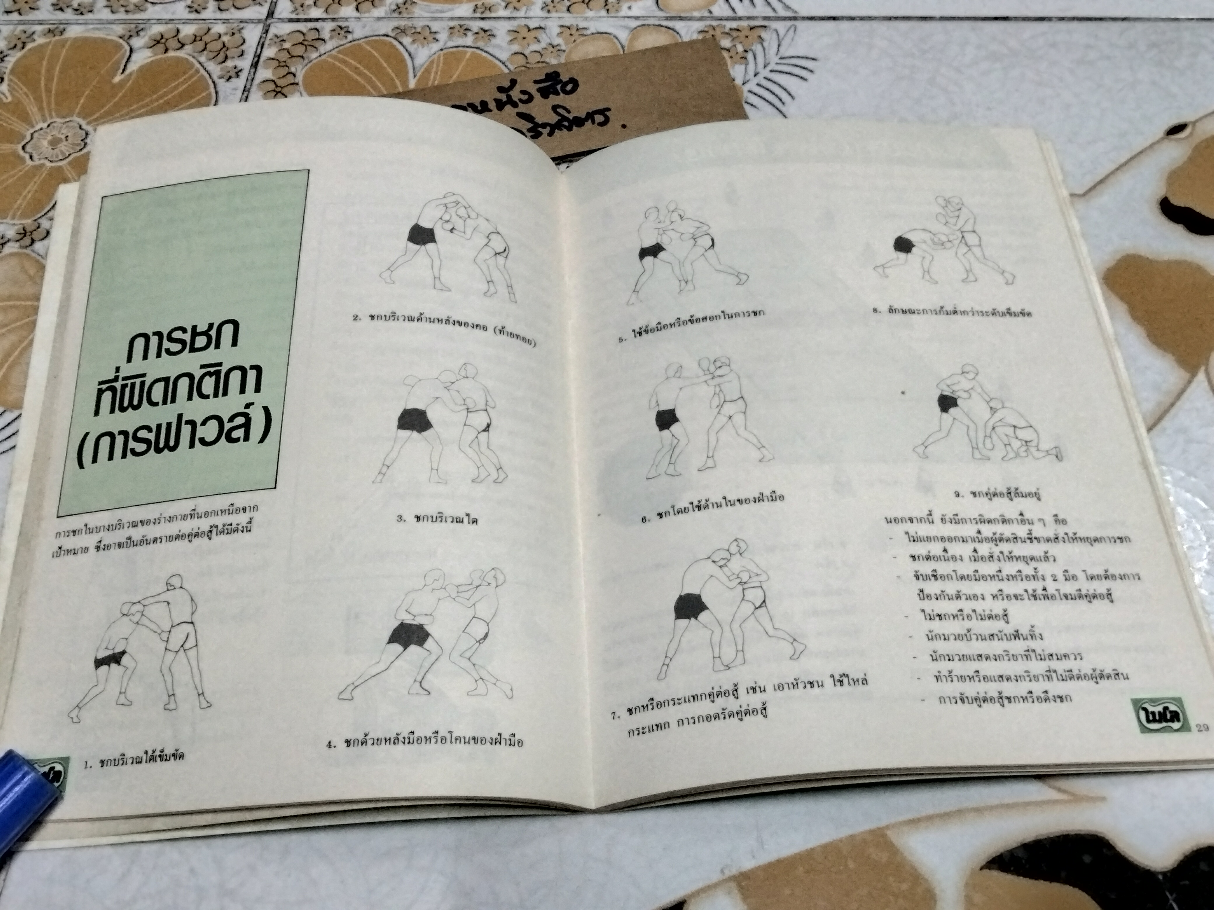 คู่มือกีฬาน่ารู้จากไมโล พิมพ์ปี 1989