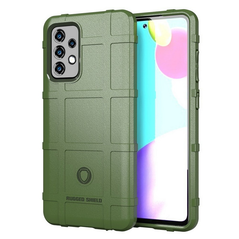 เคส Samsung Galaxy A72 / A72 5G #เคสฝาหลัง Rugged Shield Series Soft Silicone Shock Absorption Matte กันกระแทก