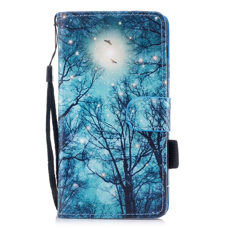 เคส Samsung Galaxy A8 2018 #เคสฝาพับแบบกระเป๋าสตางค์หนัง PU พิมพ์ลายน่ารักๆ