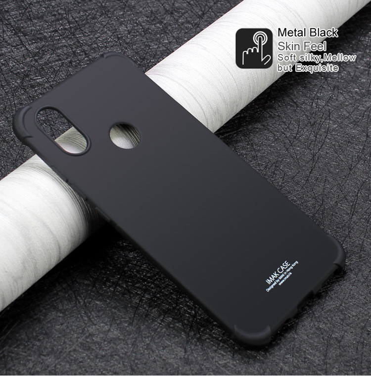 เคส Xiaomi Mi 8 (6.21-inch) #เคสฝาหลัง IMAK Skin Feel Airbag Shockproof TPU + ฟิล์มกันรอย Explosion-proof Screen Film