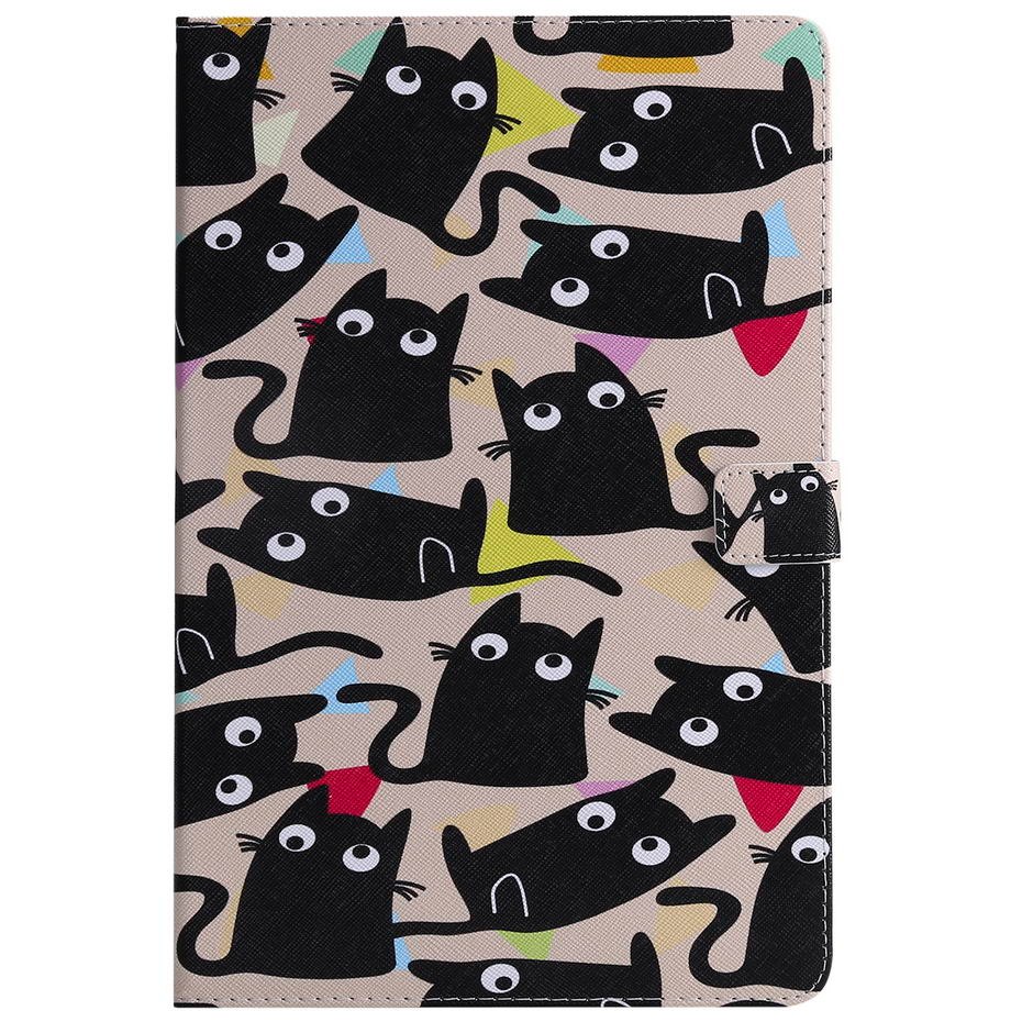 Case Samsung Galaxy Tab S4 10.5 T830 / T835 / T837 #เคสฝาพับหนัง PU พิมพ์ลายสวยงามน่ารักๆ