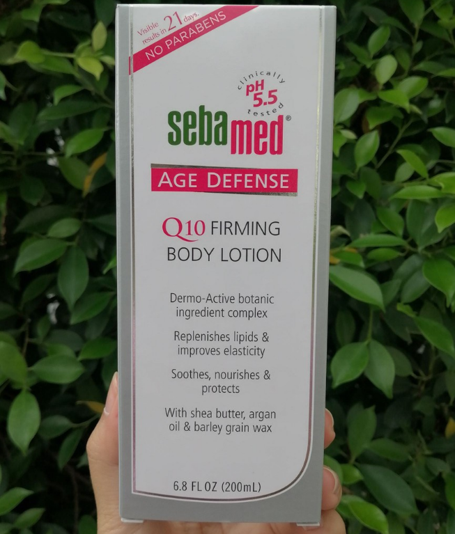 (Pre Order) Sebamed® Age Defense Q10 Firming Body Lotion 6.8 fl oz (200 ml) ซีบาเมด ช่วยให้ผิวกระชับเต่งตึง เพิ่มความชุ่มชื้น ให้ผิวดูอ่อนเยาว์