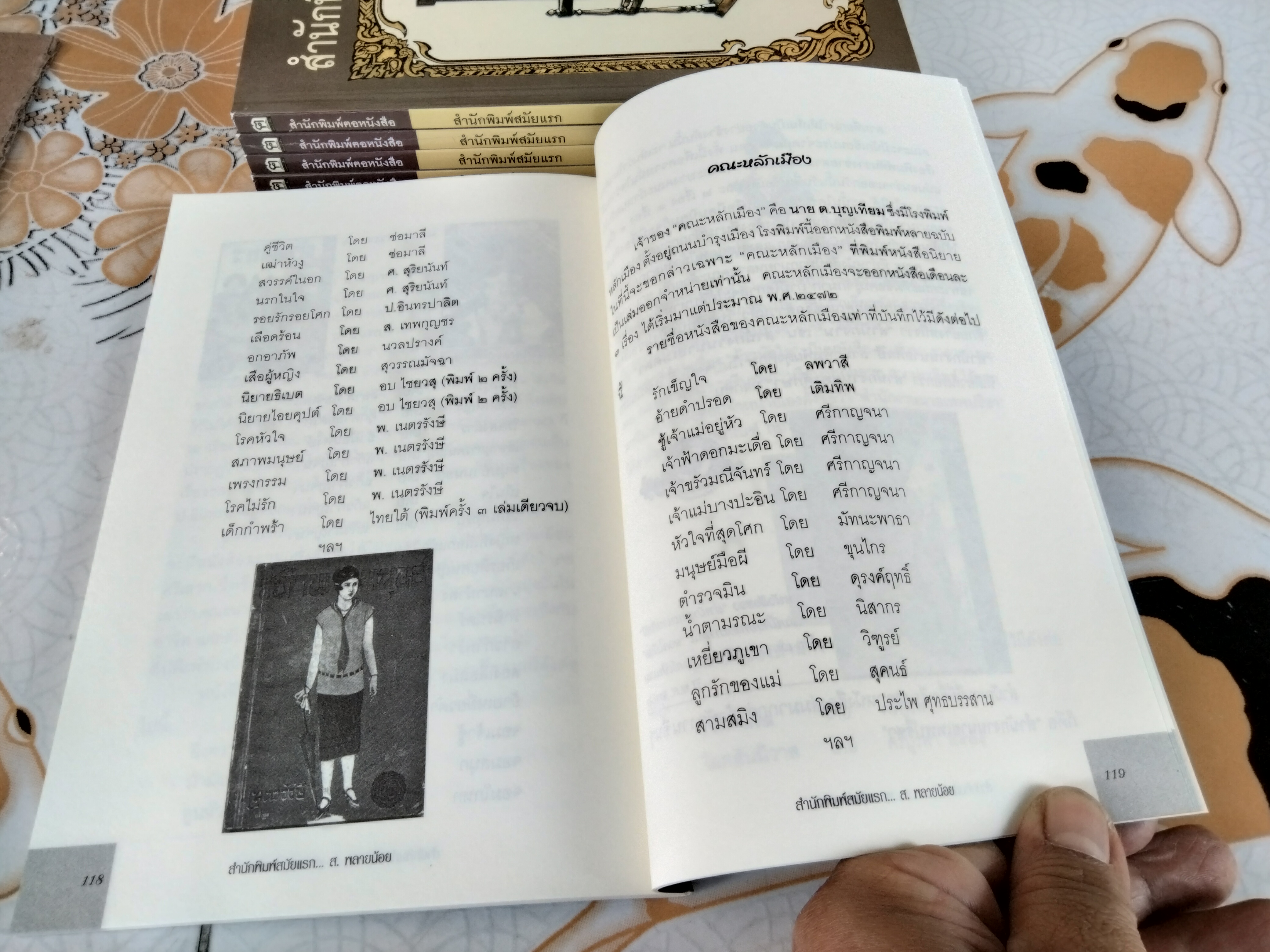 สำนักพิมพ์สมัยแรก โดย ส. พลายน้อย