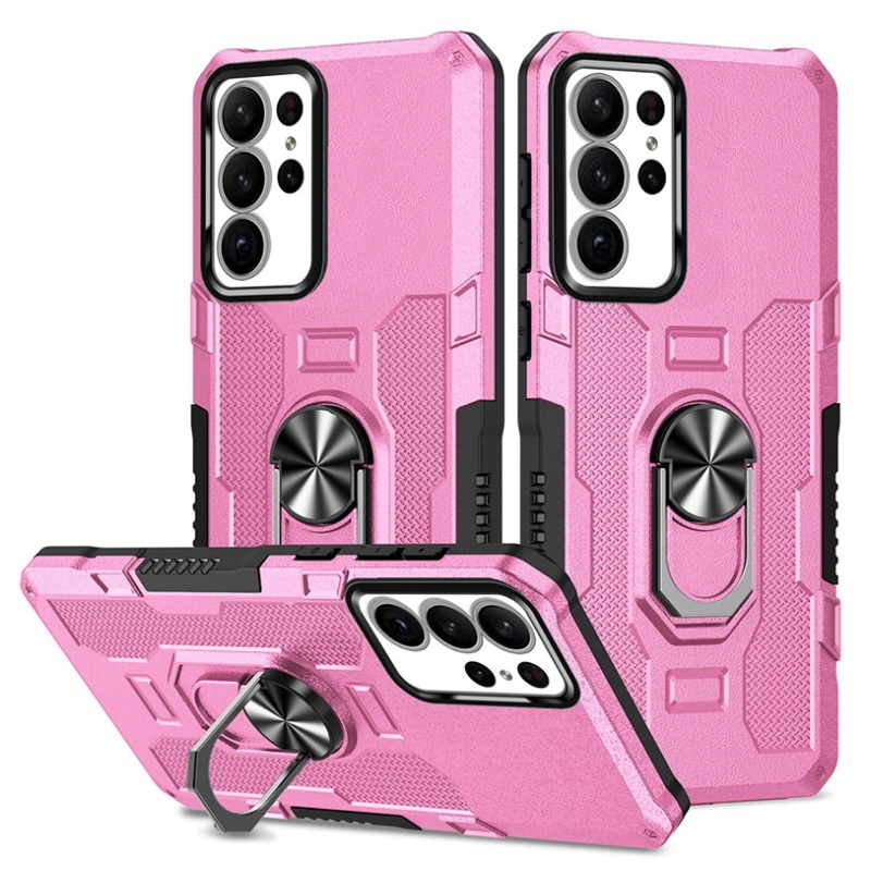 เคส Samsung Galaxy S23+ 5G#เคสฝาหลัง Hybrid TPU+PC มีแหวนสวมนิ้ว