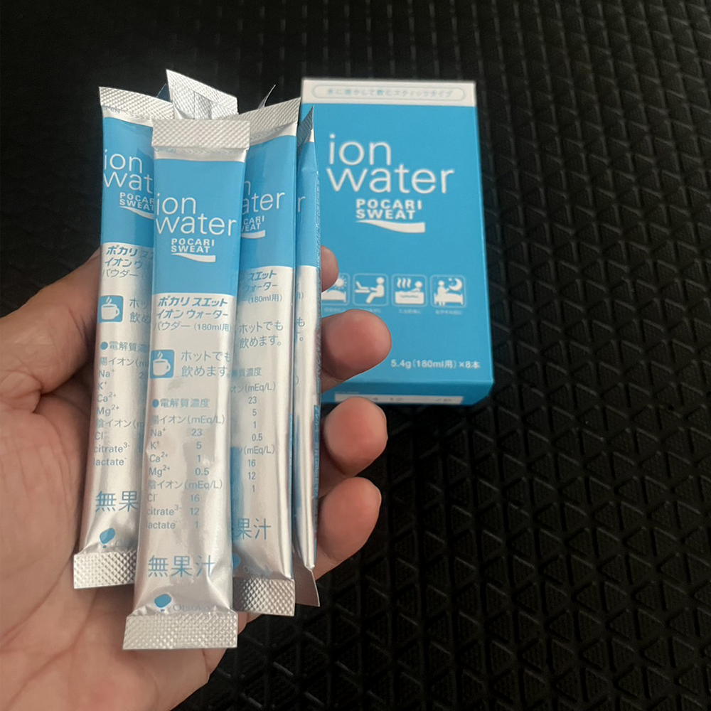 Pocari Sweat Ion Water Powder Stick Type จากญี่ปุ่น ผงเกลือแร่ไอออนอีเล็กโทรไลต์ เครื่องดื่มเกลือแร่ (Z23)