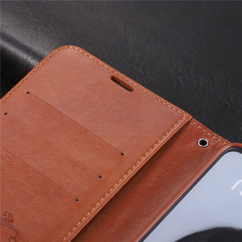 Case Huawei P30 Lite #เคสฝาพับหนัง PU มีช่องใส่บัตร AZNS Wallet Leather Stand Phone Cover