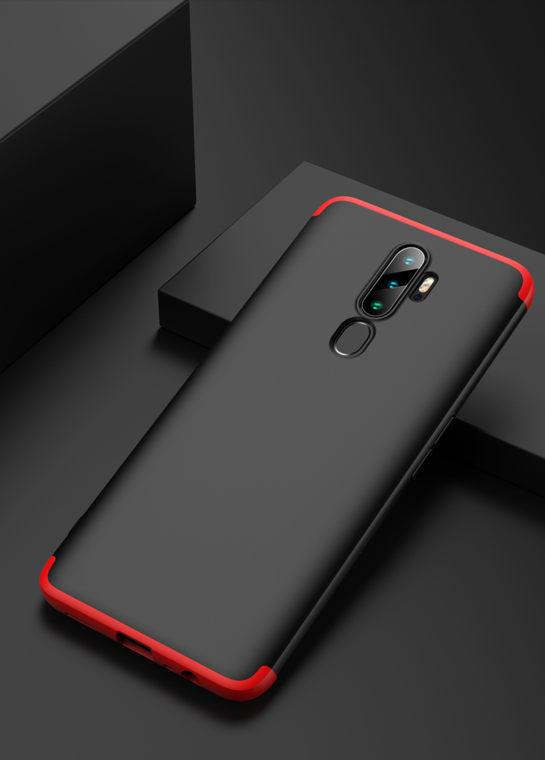 เคส OPPO A9 (2020)/A5 (2020) #เคสฝาหลังพลาสติกแข็ง Detachable All-wrapped Matte แยกชิ้นได้