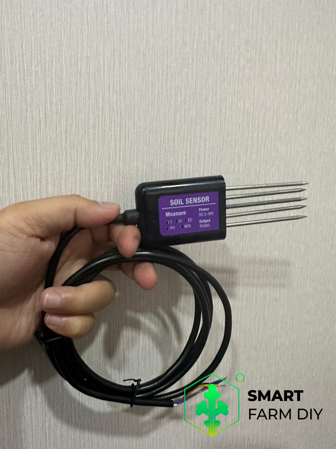เซนเซอร์วัดความชื้นในดิน แบบ Soil Sensor 7 in 1