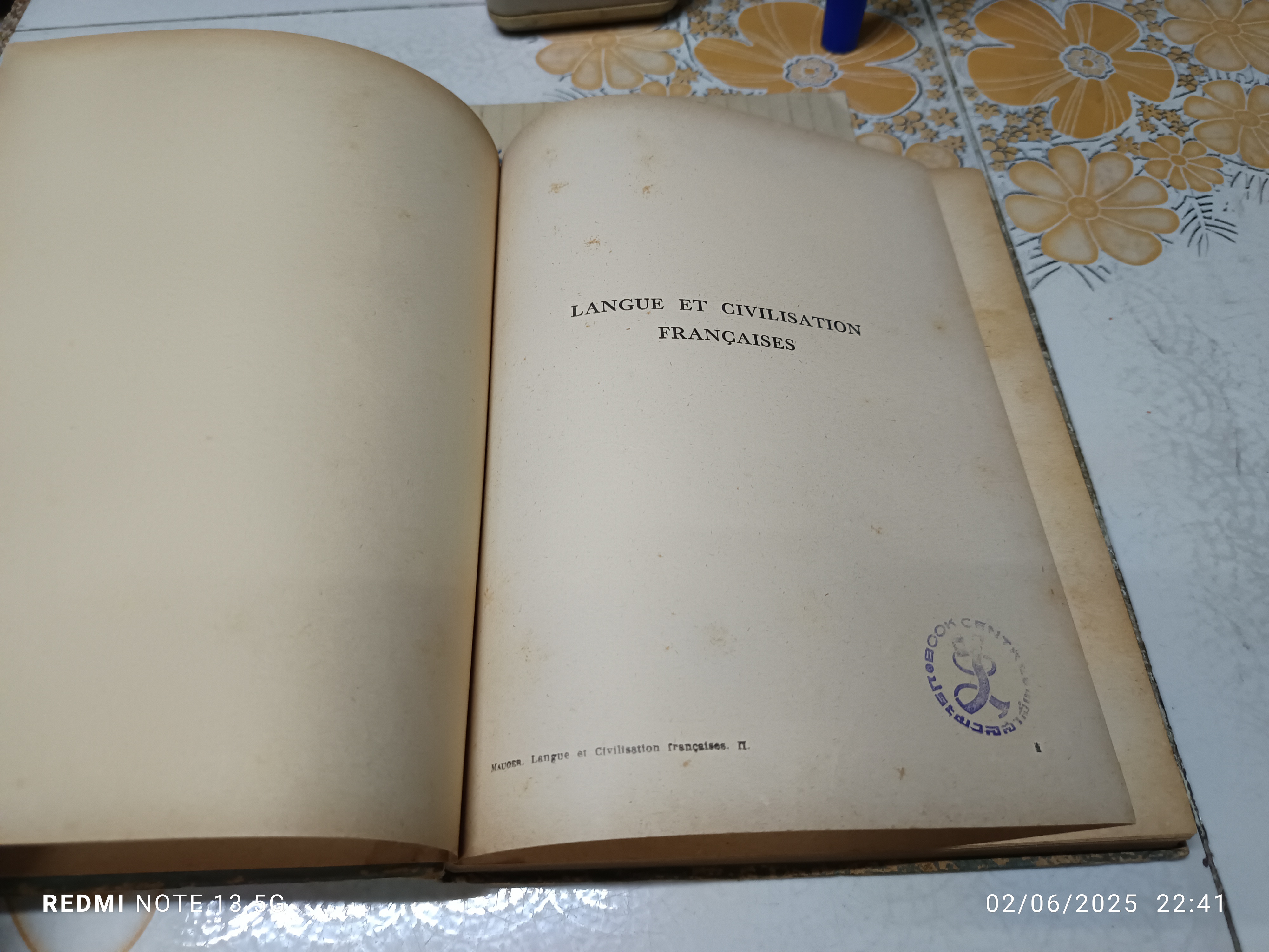 Cours de Langue et de Civilisation Françaises 2 #ตำราเรียนภาษาฝรั่งเศส **สินค้าหมด**