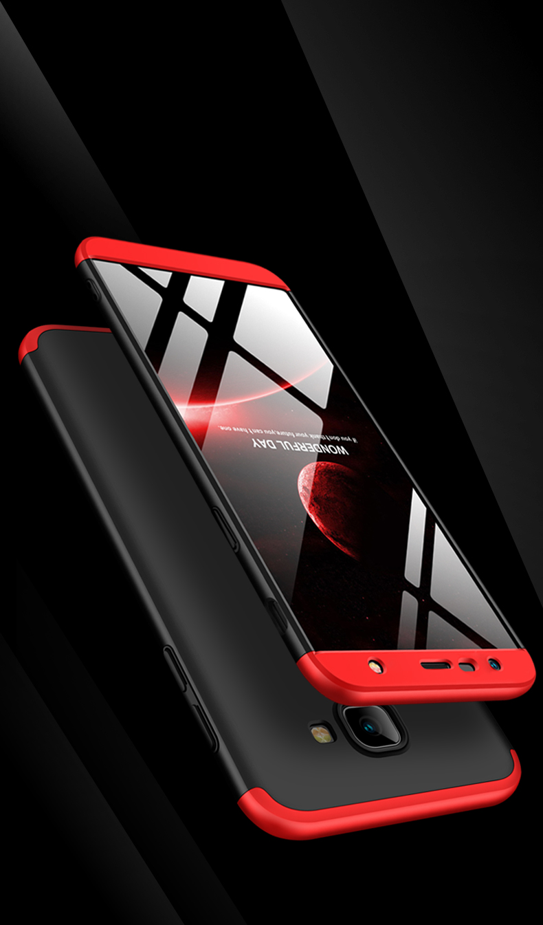 Case Samsung Galaxy J4+ #เคสฝาหลังพลาสติกแข็ง GKK Detachable All-wrapped Matte แยกชิ้นได้